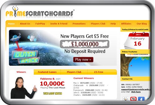 Prime ScratchCards